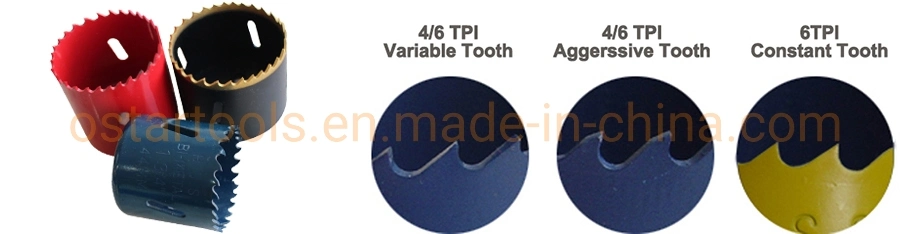 M3/M42 Bi-Metal Hole Saws with Constant Teeth