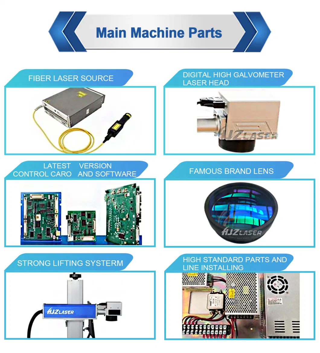 Ear Tag Fiber Laser Marking Machine Laser Engraver Cutting Machine Wood Jewelry Metal